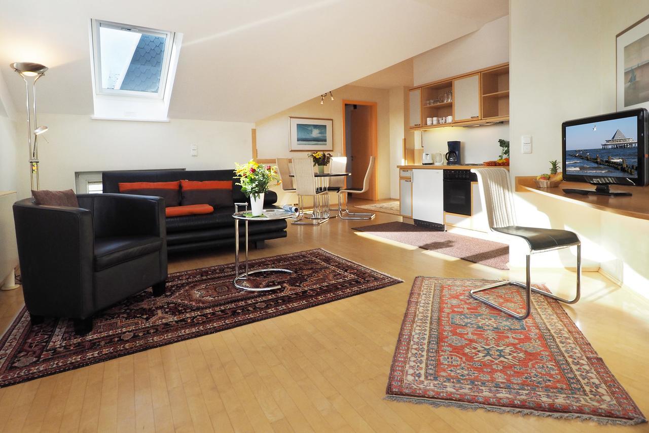 Seetelhotel Villa Aurora Heringsdorf  Bagian luar foto