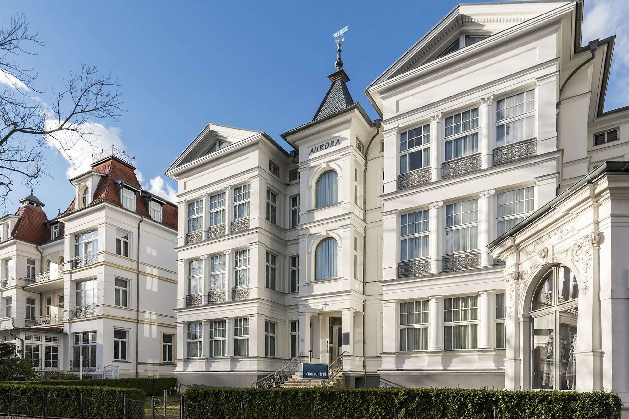 Seetelhotel Villa Aurora Heringsdorf  Bagian luar foto